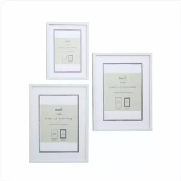 Dunelm Pack Of 3 Essentials Gallery Photo Frame 5 Dunelm Pack Of 3 Essentials Gallery Photo Frame - Image 3