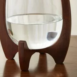 Elements Sculpted Walnut Lantern 30cm 6 Elements Sculpted Walnut Lantern 30cm -Cheap clocks Store 30765437 alt01