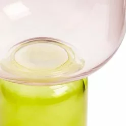 Elements Sculpt Two Tone Green Glass Vase 30cm -Cheap clocks Store 30765679 alt04