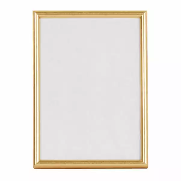 Dunelm Gold Easy Frame 7" X 5" (18cm X 13cm) 5 Dunelm Gold Easy Frame 7" X 5" (18cm X 13cm) - Image 3