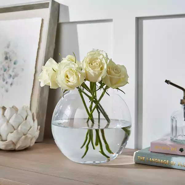 Dunelm Clear Glass Fishbowl 3 Dunelm Clear Glass Fishbowl