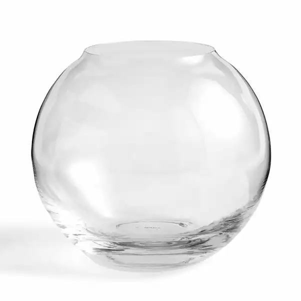 Dunelm Clear Glass Fishbowl 6 Dunelm Clear Glass Fishbowl - Image 4