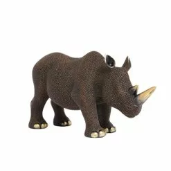 Dunelm Luxe Traveller Rhino Sculpture 36CM 8 Dunelm Luxe Traveller Rhino Sculpture 36CM -Cheap clocks Store 30765960 alt02