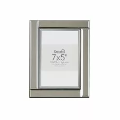 Dunelm Luxe Mirrored Photo Frame 7" X 5" (18 X 13cm) -Cheap clocks Store 30767200 alt02