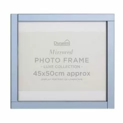 Dunelm Luxe Smoked Photo Frame 20" X 18" (50cm X 45cm) -Cheap clocks Store 30767205 alt02