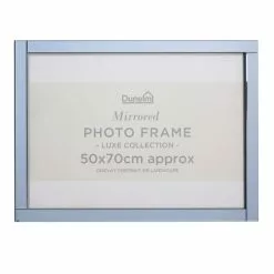 Dunelm Luxe Smoked Photo Frame 20" X 27" (50cm X 70cm) -Cheap clocks Store 30767206 alt02