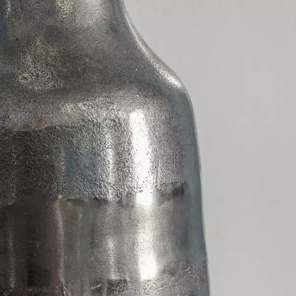 Cedar & Sage Slough Vase Nickel Medium 4 Cedar & Sage Slough Vase Nickel Medium - Image 2