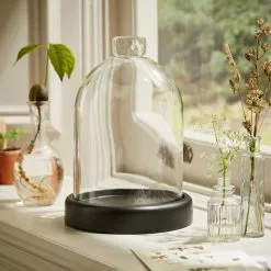 Dunelm Black Mango Wood Cloche -Cheap clocks Store 30779657 alt04