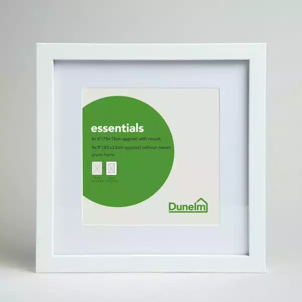 Dunelm Essentials Photo Frame 6" X 6" (15cm X 15cm) 3 Dunelm Essentials Photo Frame 6" X 6" (15cm X 15cm)