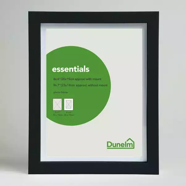 Dunelm Essentials Photo Frame 8" X 6" (20cm X 15cm) 3 Dunelm Essentials Photo Frame 8" X 6" (20cm X 15cm)