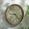Indoor Outdoor Elements Olive Walnut Clock 41cm -Cheap clocks Store 30792013
