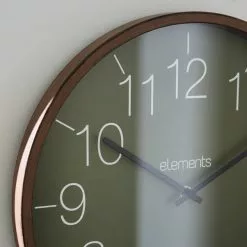 Indoor Outdoor Elements Olive Walnut Clock 41cm 10 Indoor Outdoor Elements Olive Walnut Clock 41cm -Cheap clocks Store 30792013 alt03