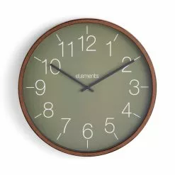 Indoor Outdoor Elements Olive Walnut Clock 41cm 11 Indoor Outdoor Elements Olive Walnut Clock 41cm -Cheap clocks Store 30792013 alt04