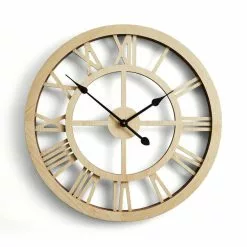Dunelm Wood Effect Skeleton Clock 60cm 7 Dunelm Wood Effect Skeleton Clock 60cm -Cheap clocks Store 30792014 alt02