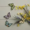 Dunelm Pack Of 4 Butterfly Clips -Cheap clocks Store 30792612