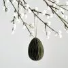 Dunelm Sage Paper Honeycomb Easter Egg Hanging Decoration -Cheap clocks Store 30792614