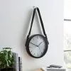 Dunelm Black Metal Hanging Clock 30cm -Cheap clocks Store 30792633