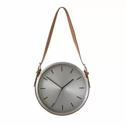 Dunelm Silver Metal Hanging Clock 30cm -Cheap clocks Store 30792636 alt02