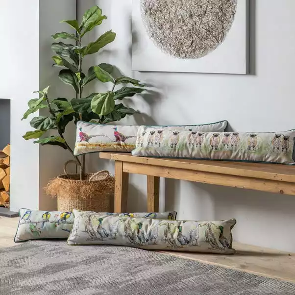 Kilburn & Scott Colourful Bluetits Draught Excluder 4 Kilburn & Scott Colourful Bluetits Draught Excluder - Image 2