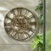 Dunelm Indoor Outdoor Cogs Clock 60cm