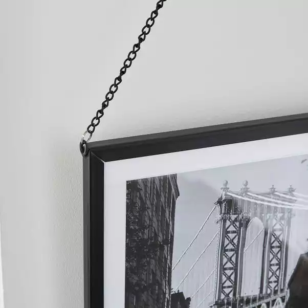 Dunelm Black Hanging Chain Photo Frame 10x12 4 Dunelm Black Hanging Chain Photo Frame 10x12 - Image 2