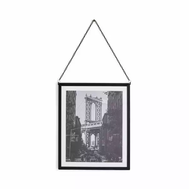 Dunelm Black Hanging Chain Photo Frame 10x12 5 Dunelm Black Hanging Chain Photo Frame 10x12 - Image 3