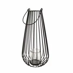 Dunelm Black Wire Lantern 40cm -Cheap clocks Store 30795218 alt03