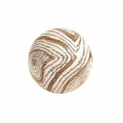 Dunelm Wood Effect Ball Brown -Cheap clocks Store 30796393 alt02