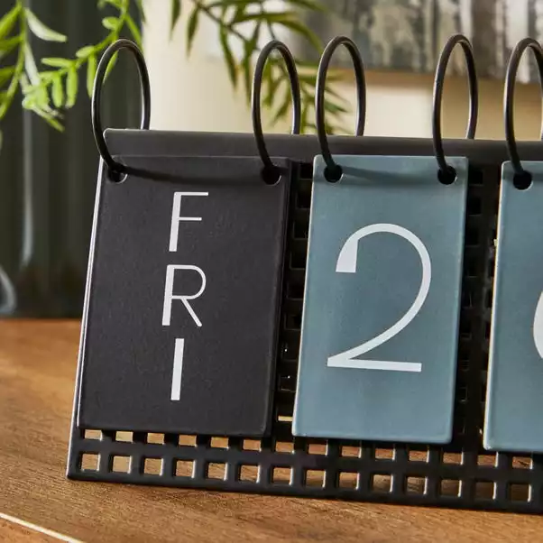 Dunelm Smart Industrial Calendar Block 3 Dunelm Smart Industrial Calendar Block - Image 2