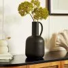 Dunelm Bottle Shaped Vase 30cm Black -Cheap clocks Store 30796773