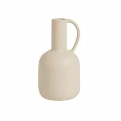 Dunelm Bottle Shaped Vase 30cm White Sand -Cheap clocks Store 30796774 alt02