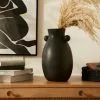 Dunelm Vase 30cm Black