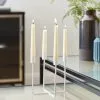 Dunelm White Metal Candle Holder -Cheap clocks Store 30797187
