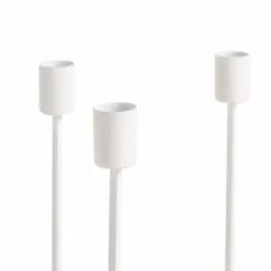 Dunelm White Metal Candle Holder -Cheap clocks Store 30797187 alt02