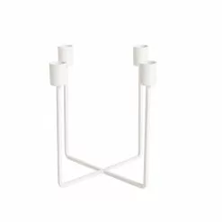 Dunelm White Metal Candle Holder -Cheap clocks Store 30797187 alt03