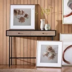 Cedar & Sage Set Of 2 Elsberry Floral Framed Art 59 X 59cm
