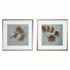 Cedar & Sage Set Of 2 Elsberry Floral Framed Art 59 X 59cm -Cheap clocks Store 30797636 alt03