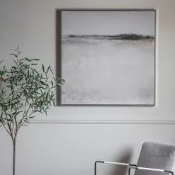 Cedar & Sage Pastel Framed Canvas