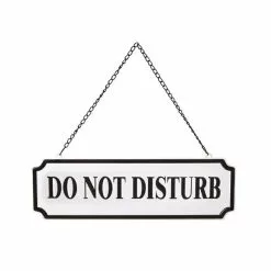 Dunelm Smart Industrial Dual Sided Hanging Sign -Cheap clocks Store 30798244 alt02