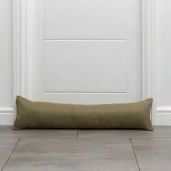 Dunelm Barkweave Draught Khaki Excluder