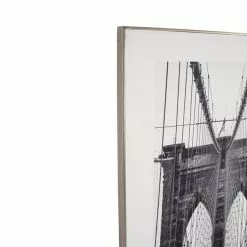 Pacific Lifestyle Mono New York Canvas Print -Cheap clocks Store 30803450 alt02