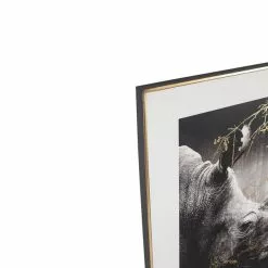 Pacific Lifestyle Mono Rhino Canvas Print 9 Pacific Lifestyle Mono Rhino Canvas Print -Cheap clocks Store 30803451 alt03