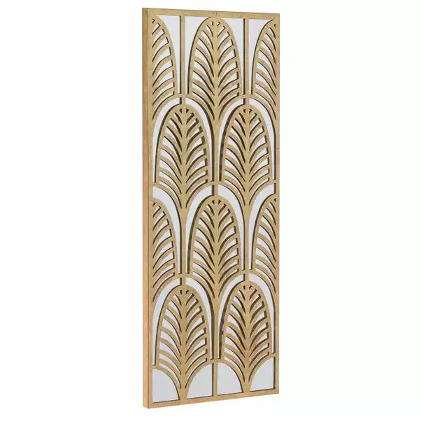 Pacific Lifestyle Rectangular Gold Metal Mirrored Wall Art 5 Pacific Lifestyle Rectangular Gold Metal Mirrored Wall Art - Image 3
