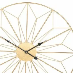 Pacific Lifestyle Antique Gold Geo Design Wall Clock 77cm -Cheap clocks Store 30803491 alt02