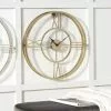 Pacific Lifestyle Metal Double Framed Wall Clock 50cm