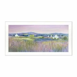 Dunelm Evening Fields Framed Print -Cheap clocks Store 30808378 alt01