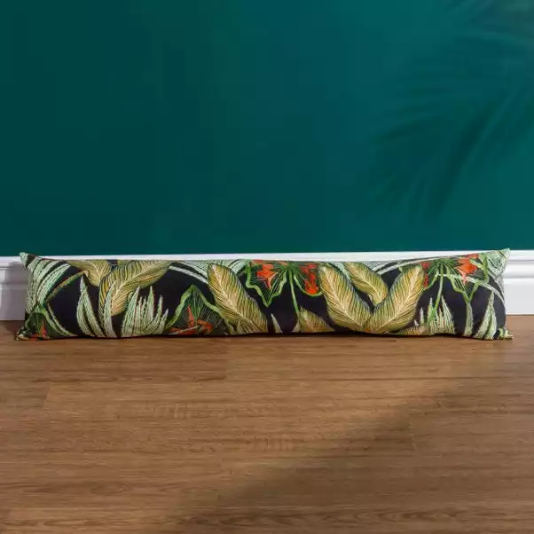 Wylder Tropics Mogori Abstract Leaves Draught Excluder 3 Wylder Tropics Mogori Abstract Leaves Draught Excluder