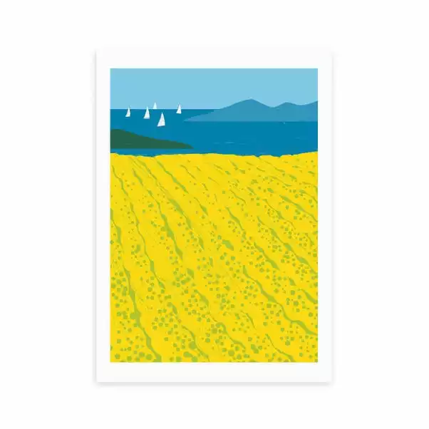 East End Prints Immortelle Fields Print 4 East End Prints Immortelle Fields Print - Image 2