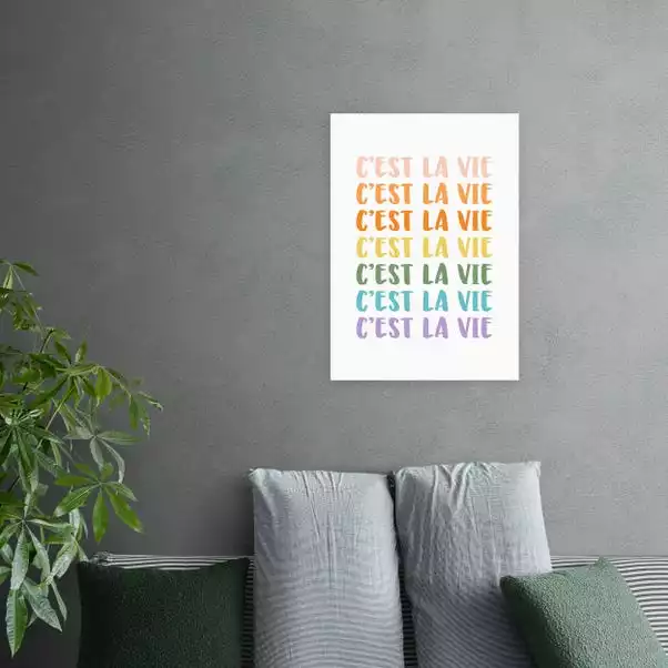 East End Prints C'est La Vie Print 3 East End Prints C'est La Vie Print