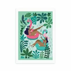 East End Prints Summer Girls Print 5 East End Prints Summer Girls Print -Cheap clocks Store 30822689 alt01